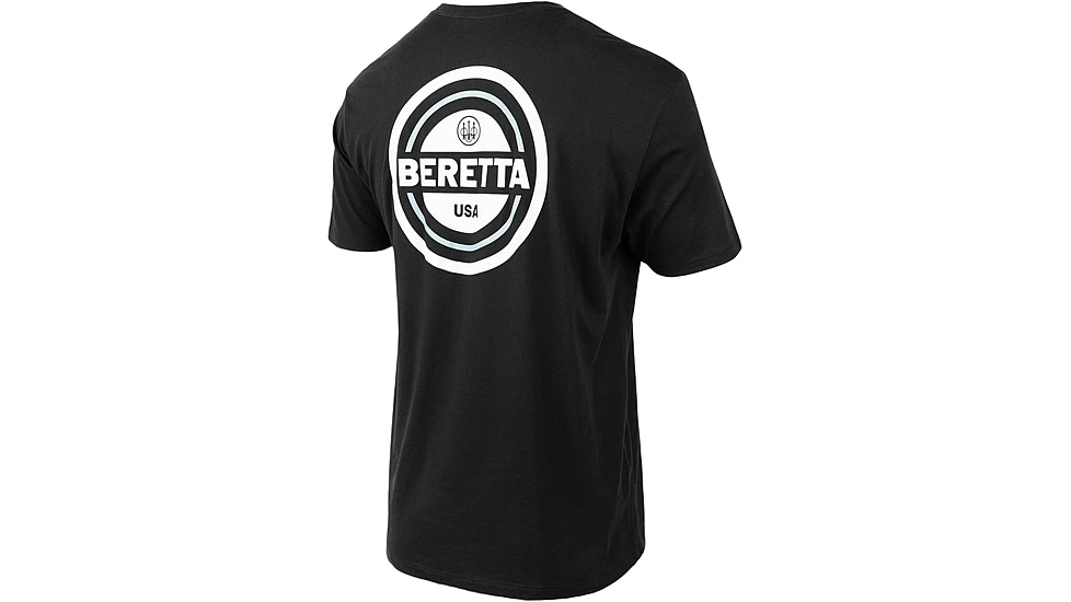 Beretta USA 2.0 T-Shirt - Mens, Short Sleeve, Black, Large, TS226T18900999L
