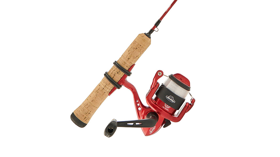 Berkley Cherrywood HD Ice Spinning Combo, 4.4/1, Right/Left, 26in. Rod Length, Medium Light Power, Moderate Fast Action, 1 Piece Rod, 20, 1537657