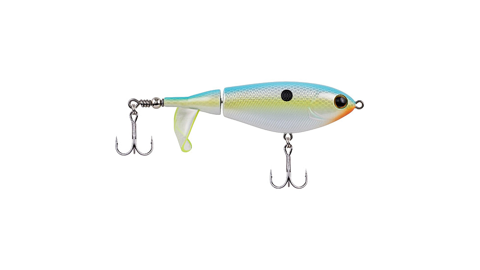 Berkley Choppo Hard Bait, Topwater, 105, 3/4 oz, 105mm, Topwater, Hook Size 2, 2 Hooks, Sexy Back, 1500761