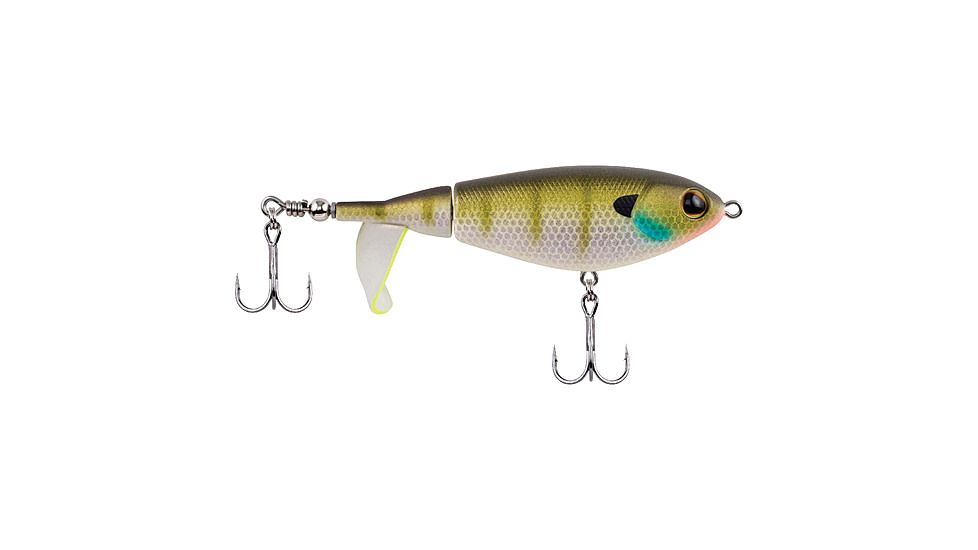 Berkley Choppo Hard Bait, Topwater, 90, 1/2 oz, 90mm, Topwater, Hook Size 5, 2 Hooks, MF Bluegill, 1487260