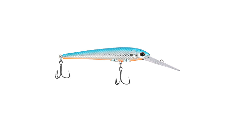 Berkley Deep Hit Stick Soft Bait Lures, Crankbaits, Freshwater, 1 Pack, 1/2 oz, Blue Chrome, 10.5, 1600946