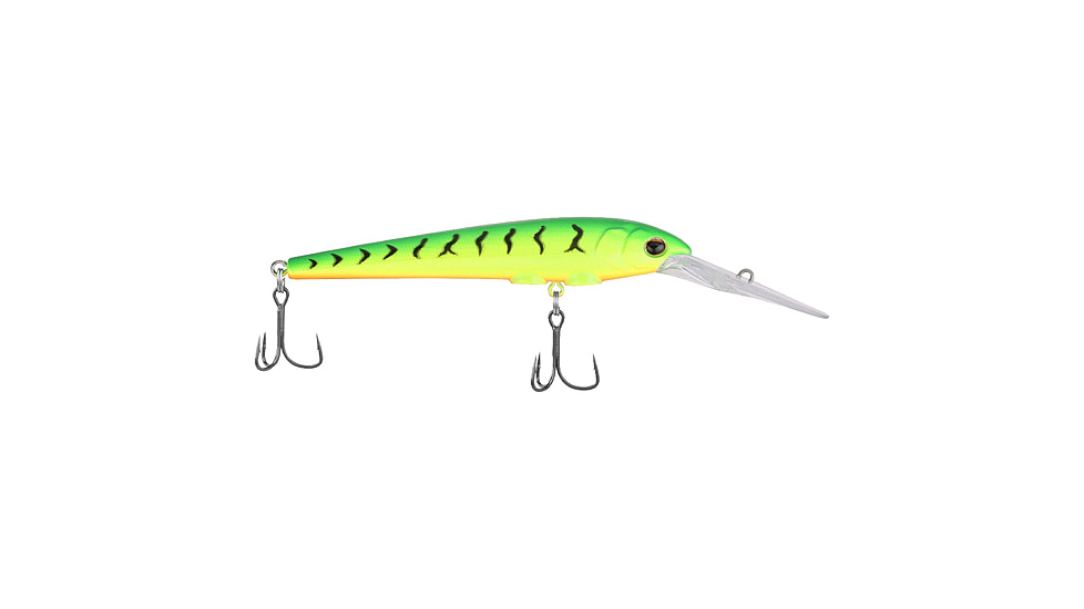Berkley Deep Hit Stick Soft Bait Lures, Crankbaits, Freshwater, 1 Pack, 1/2 oz, Firetiger, 10.5, 1600951