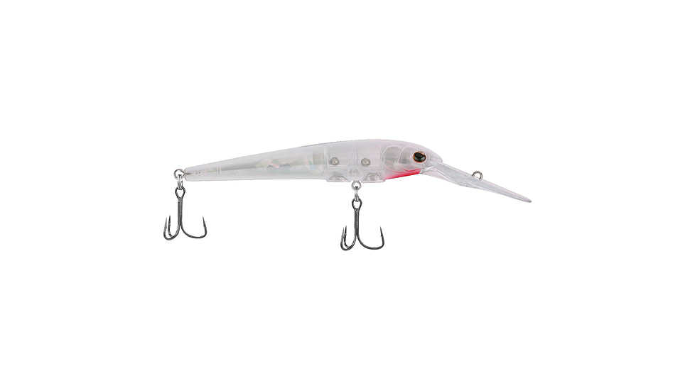 Berkley Deep Hit Stick Soft Bait Lures, Crankbaits, Freshwater, 1 Pack, 1/2 oz, Flashy Pearl, 10.5, 1600952