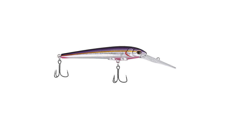 Berkley Deep Hit Stick Soft Bait Lures, Crankbaits, Freshwater, 1 Pack, 1/2 oz, Slick Alewife, 10.5, 1600961