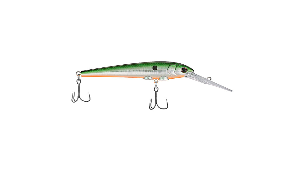 Berkley Deep Hit Stick Soft Bait Lures, Crankbaits, Freshwater, 1 Pack, 1/2 oz, Slick Tennessee Shad, 10.5, 1600962