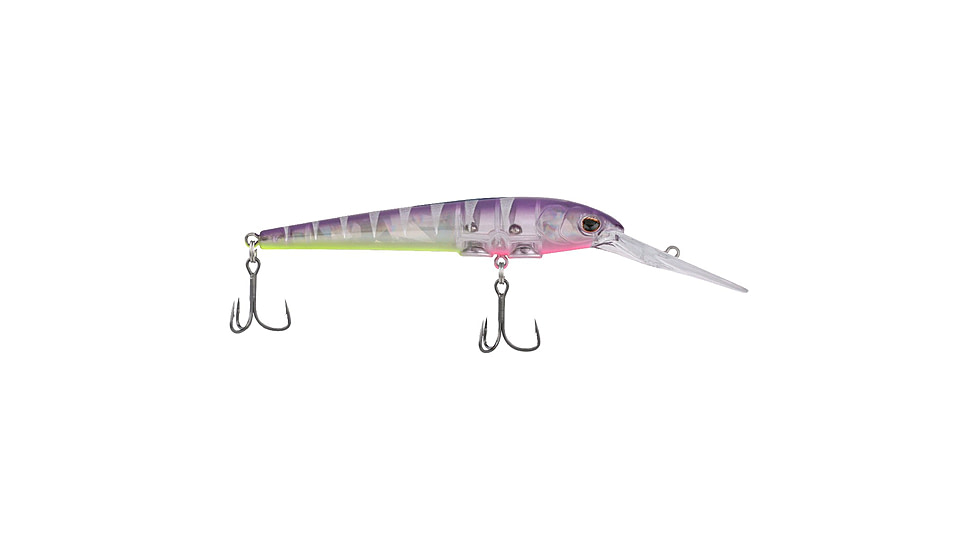 Berkley Deep Hit Stick Soft Bait Lures, Crankbaits, Freshwater, 1 Pack, 1/2 oz, Tiger King, 10.5, 1600963