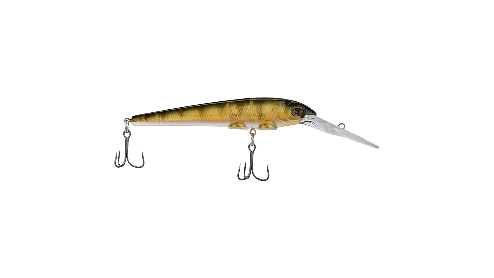 Berkley Deep Hit Stick Soft Bait Lures, Crankbaits, Freshwater, 1 Pack, 1/3 oz, Perch, 9, 1600935