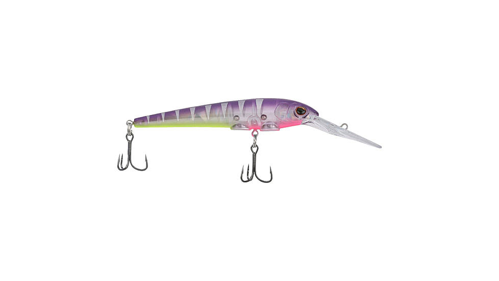 Berkley Deep Hit Stick Soft Bait Lures, Crankbaits, Freshwater, 1 Pack, 1/3 oz, Tiger King, 9, 1600943