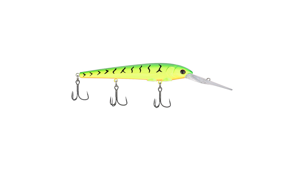 Berkley Deep Hit Stick Soft Bait Lures, Crankbaits, Freshwater, 1 Pack, 3/4 oz, Firetiger, 12, 1600971