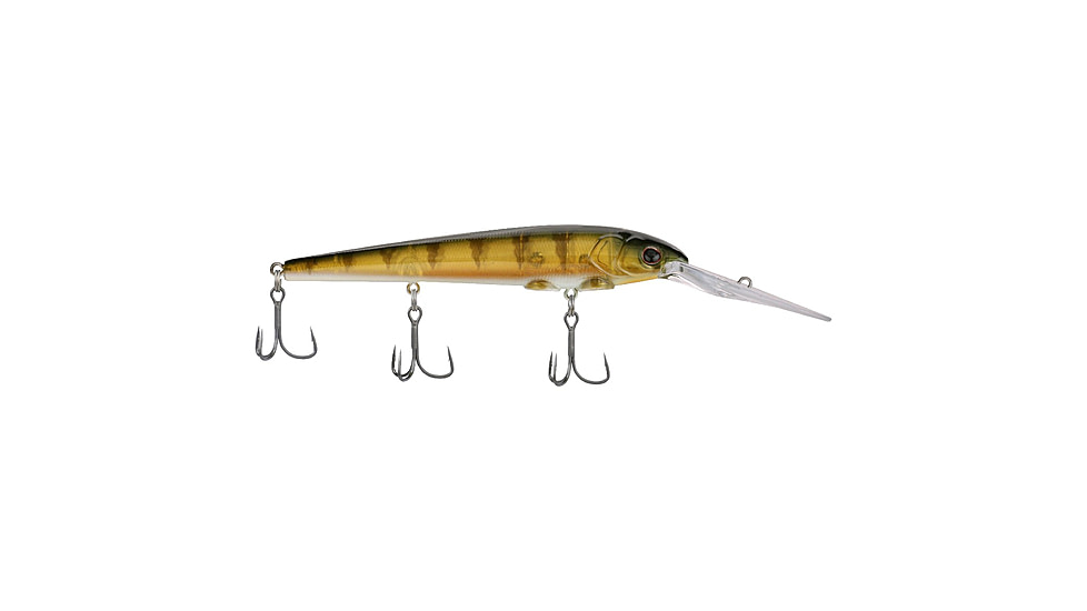Berkley Deep Hit Stick Soft Bait Lures, Crankbaits, Freshwater, 1 Pack, 3/4 oz, Perch, 12, 1600975
