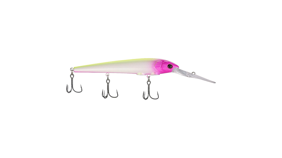 Berkley Deep Hit Stick Soft Bait Lures, Crankbaits, Freshwater, 1 Pack, 3/4 oz, Pink Lemonade, 12, 1600976