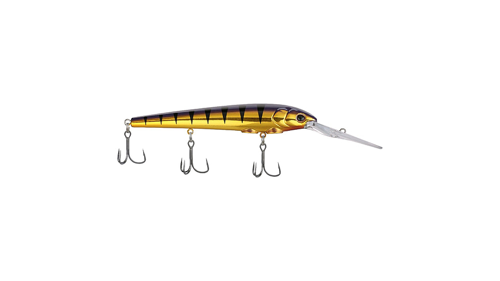 Berkley Deep Hit Stick Soft Bait Lures, Crankbaits, Freshwater, 1 Pack, 3/4 oz, Purple Bengal, 12, 1600977