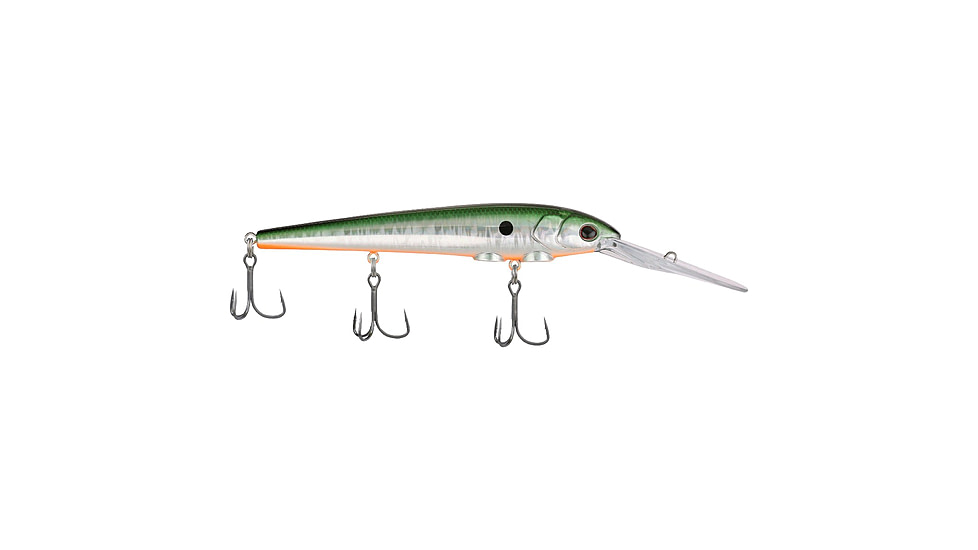 Berkley Deep Hit Stick Soft Bait Lures, Crankbaits, Freshwater, 1 Pack, 3/4 oz, Slick Tennessee Shad, 12, 1600982