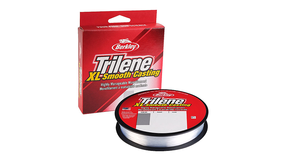Berkley Filler Spool Trilene XL Line, Clear, 300 Yards, 17 lb, Clear, 0.015 in/0.38 mm, 1562057