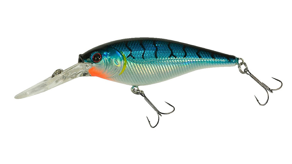 Berkley Flicker Shad Crankbait, Blue Tiger, 5, 1202187