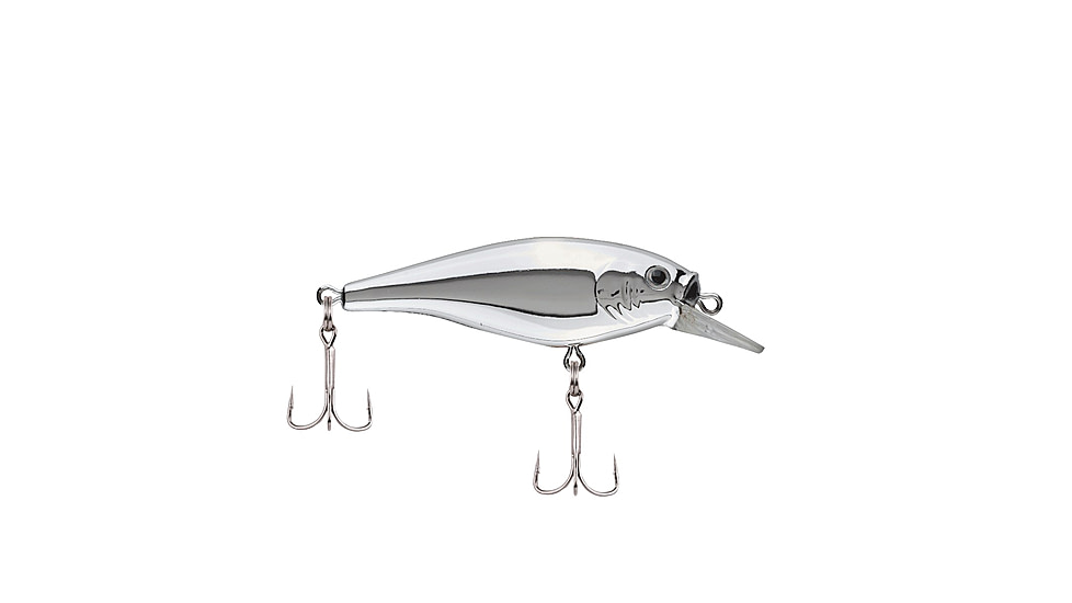 Berkley Flicker Shad Crankbait, Chrome, 5, 1520602