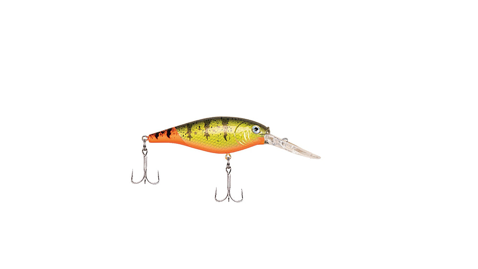 Berkley Flicker Shad Crankbait, Firetail Hot Perch, 6, 1500456