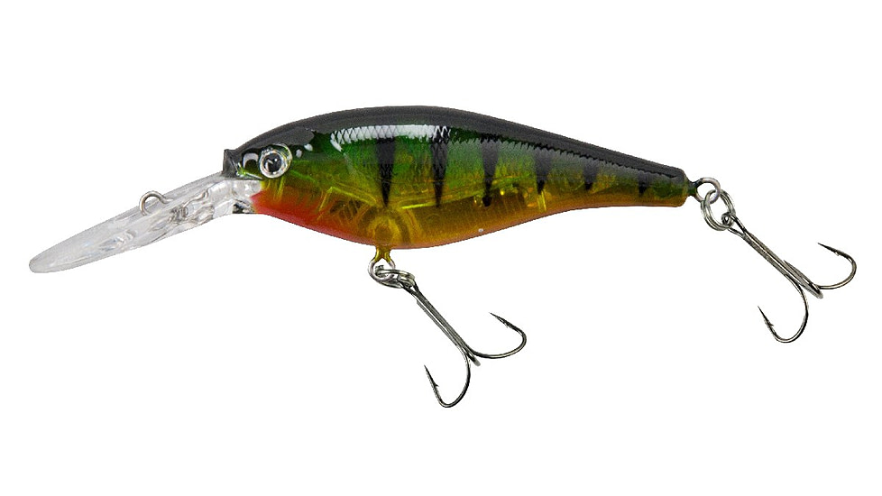 Berkley Flicker Shad Crankbait, Flashy Perch, 7, 1290497