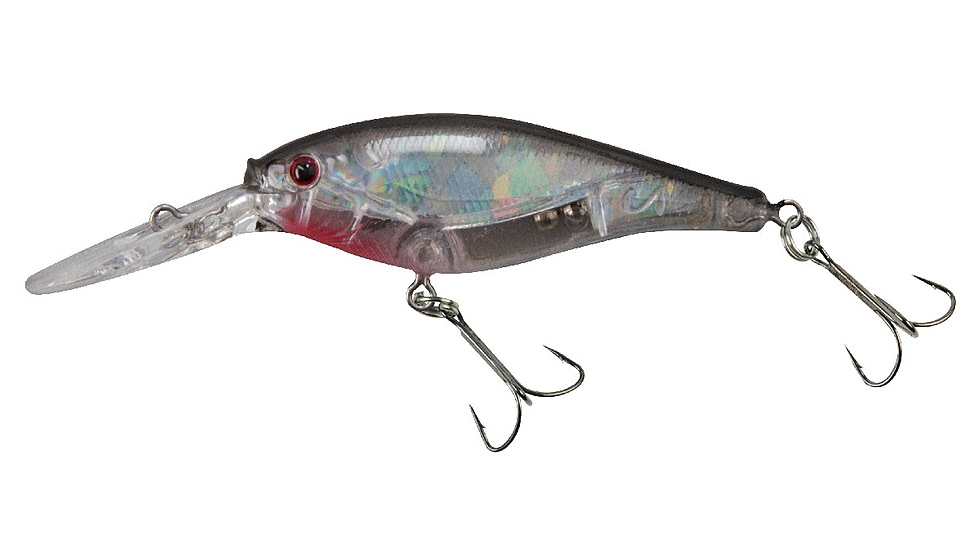 Berkley Flicker Shad Crankbait, Flashy Silver, 7, 1290503