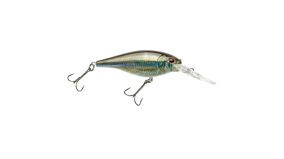 Berkley Flicker Shad Crankbait, HD Emerald Shiner, 5, 1520870