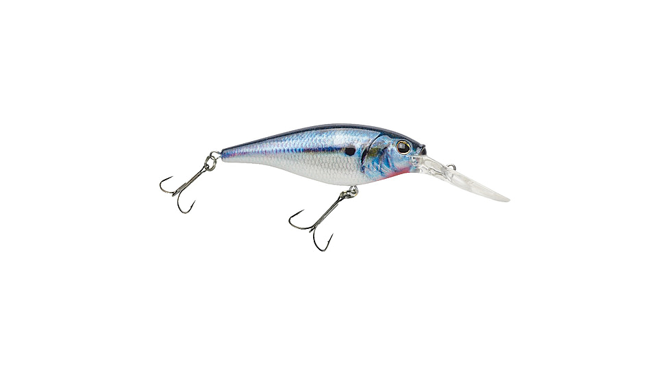 Berkley Flicker Shad Crankbait, HD Threadfin Shad, 7, 1520877