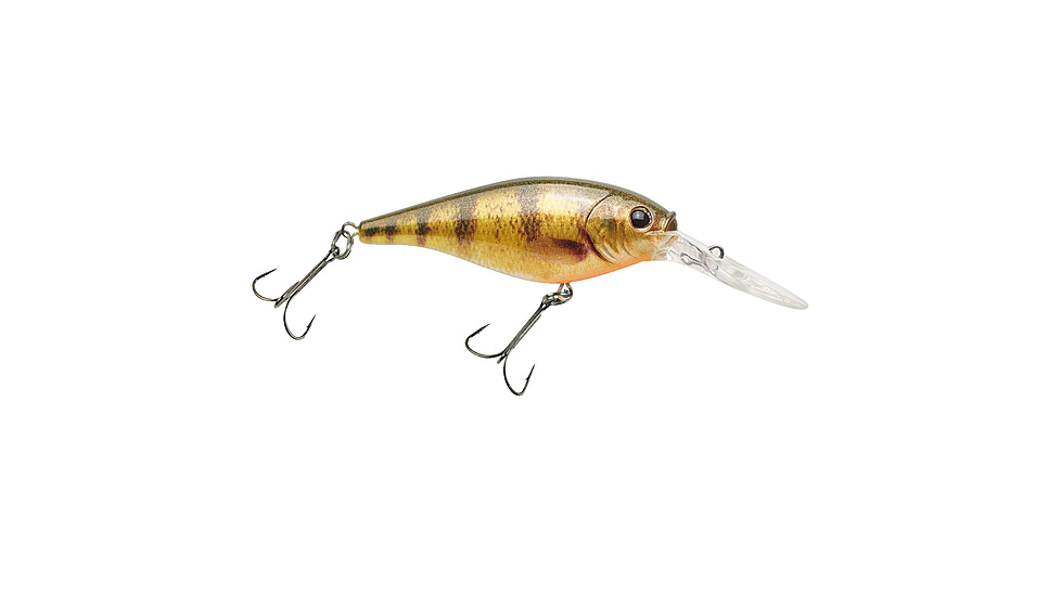 Berkley Flicker Shad Crankbait, HD Yellow Perch, 7, 1520873