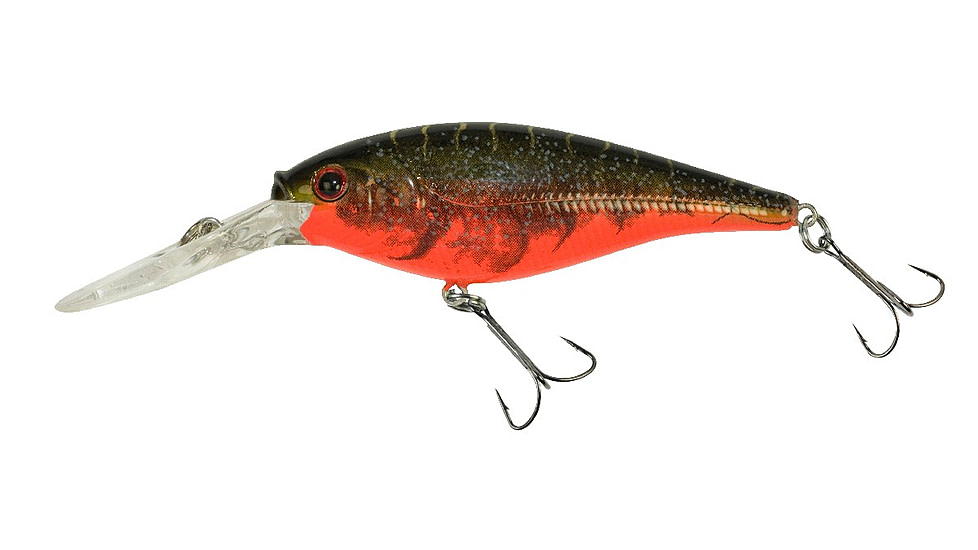 Berkley Flicker Shad Crankbait, Red Tiger, 5, 1202234