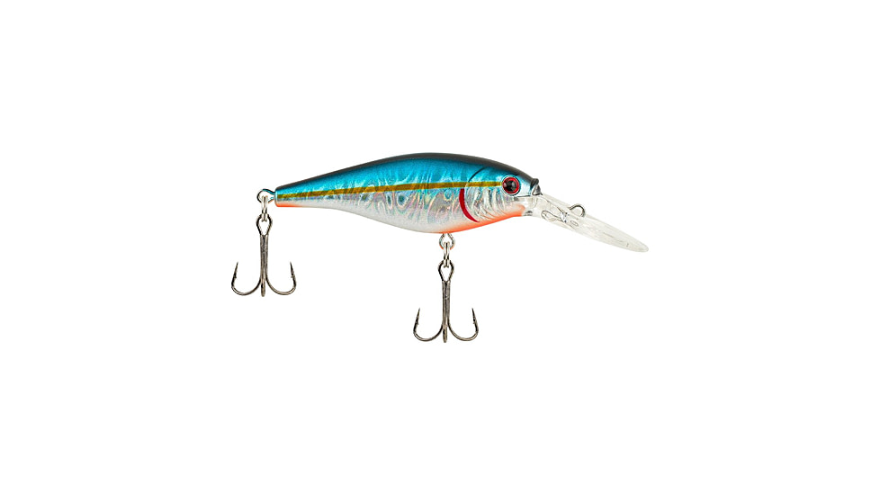 Berkley Flicker Shad Crankbait, Slick Blue Alewife, 5, 1432749