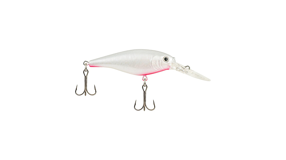 Berkley Flicker Shad Crankbait, Slick Pearl Silver, 5, 1432745