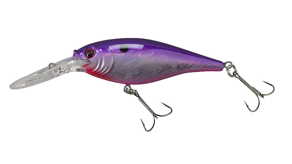 Berkley Flicker Shad Crankbait, Slick Purple Candy, 7, 1316802