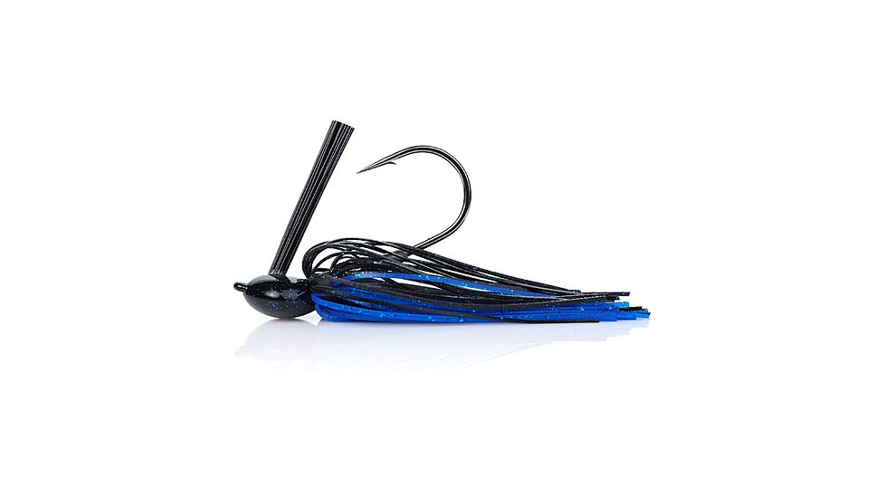 Berkley Flipping Jig, 1/2 oz, Hook Size 5/0, Black/Blue, 1557904