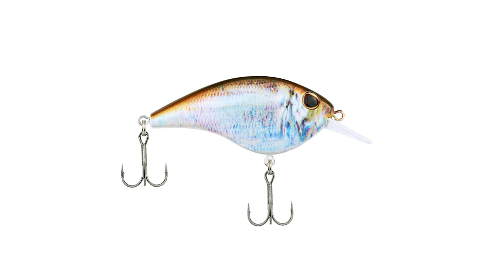 Berkley Frittside Hard Bait, Crankbait, 5, 1/3oz, 2 1/4in / 5 3/4cm, 2ft-5ft / 0.5-1.5m, Hook Size 6, 2 Hooks, HD Blueback Herring, 5, 1547174