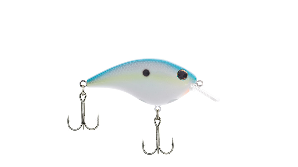 Berkley Frittside Hard Bait, Crankbait, 5, 1/3oz, 2 1/4in / 5 3/4cm, 2ft-5ft / 0.5-1.5m, Hook Size 6, 2 Hooks, Sexy Back, 5, 1503555