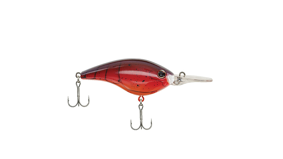 Berkley Frittside Hard Bait, Crankbait, 5, 1/3oz, 2 1/4in / 5 3/4cm, 2ft-5ft / 0.5-1.5m, Hook Size 6, 2 Hooks, Special Red Craw, 5, 1511927