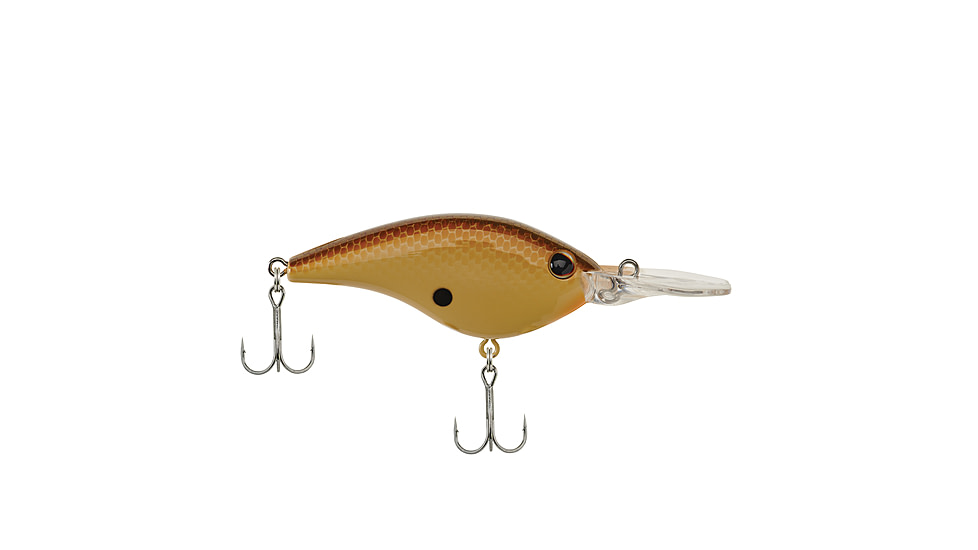 Berkley Frittside Hard Bait, Crankbait, 9, 1/2oz, 2 3/4in / 7cm, 7ft-10ft / 2-3m, Hook Size 5, 2 Hooks, Cream Pie, BHBFS9-CPIE