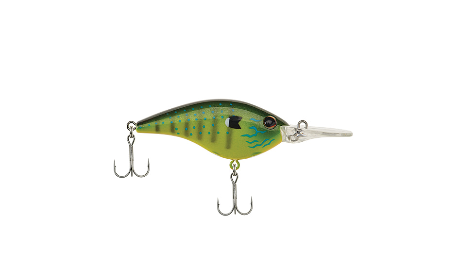 Berkley Frittside Hard Bait, Crankbait, 9, 1/2oz, 2 3/4in / 7cm, 7ft-10ft / 2-3m, Hook Size 5, 2 Hooks, Rubbertail, BHBFS9-RBBT