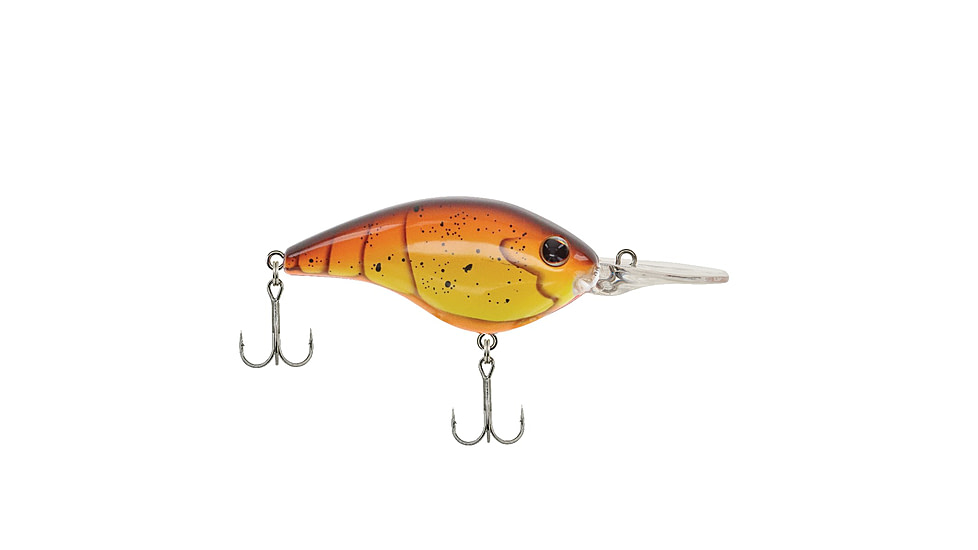Berkley Frittside Hard Bait, Crankbait, 9, 1/2oz, 2 3/4in / 7cm, 7ft-10ft / 2-3m, Hook Size 5, 2 Hooks, Special Red Craw, 9, 1511931