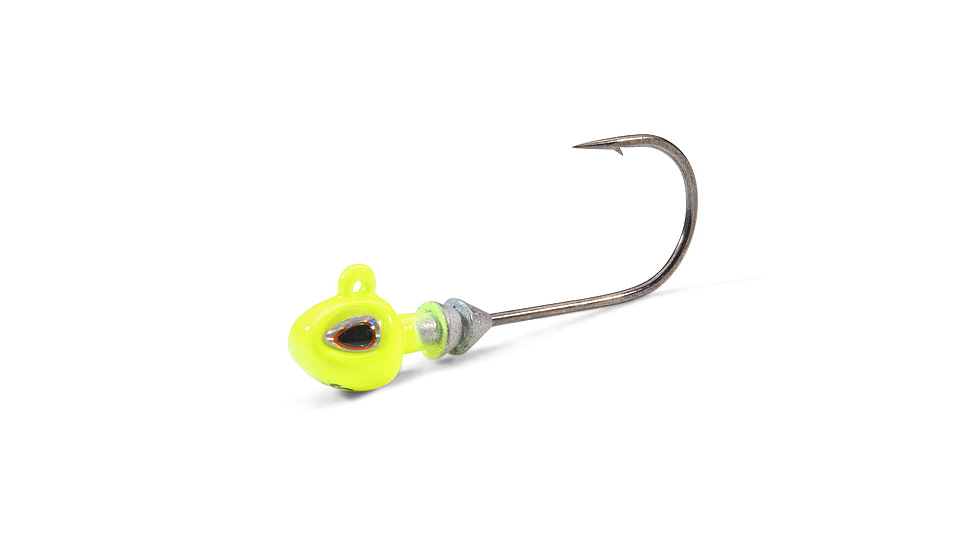 Berkley Fusion19 Hybrid Jighead, 1/16 oz, 1, Chartreuse, 1571505
