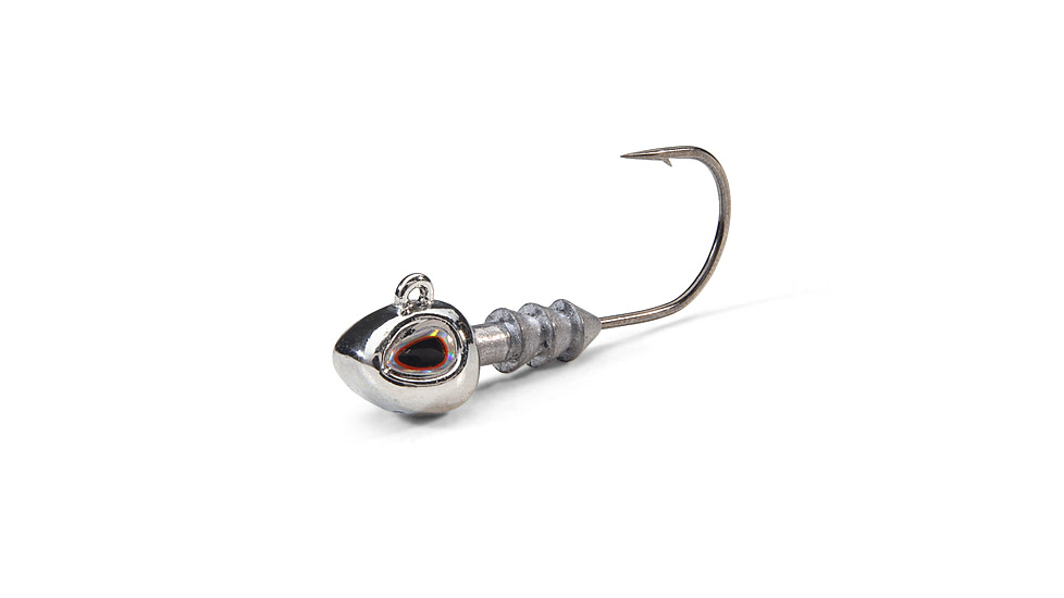 Berkley Fusion19 Hybrid Jighead, 3/16 oz, 1/0, Chrome, 1571537