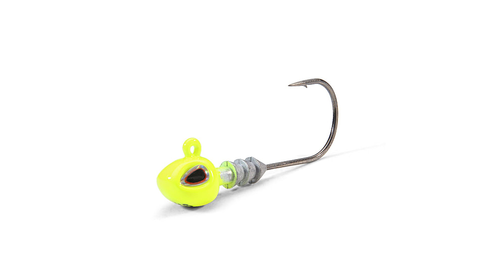 Berkley Fusion19 Hybrid Jighead, 3/16 oz, 3/0, Chartreuse, 1571545
