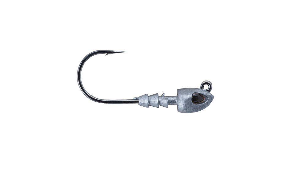 Berkley Fusion19 Swimbait Jighead, Hook Size 3/0, Tackle Size 1/4oz / 7g, Unpainted, 1504425