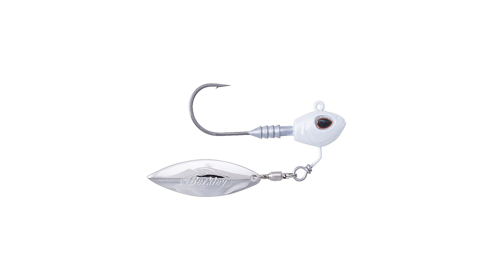 Berkley Fusion19 Underspin, Hook Size 5/0, Tackle Size 3/8oz / 10.5g, Pearl White, 1504536
