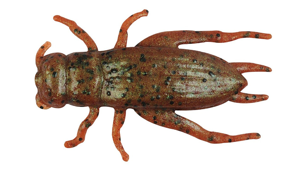 Berkley Gulp! Alive! Cricket, 1in. Bait, Breen, 1203213