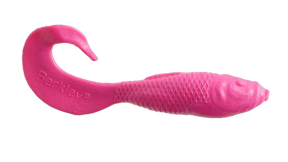 Berkley Gulp! Alive! Saltwater Swimming Mullet Soft Bait, 8oz, Pink, 4in, 1296207