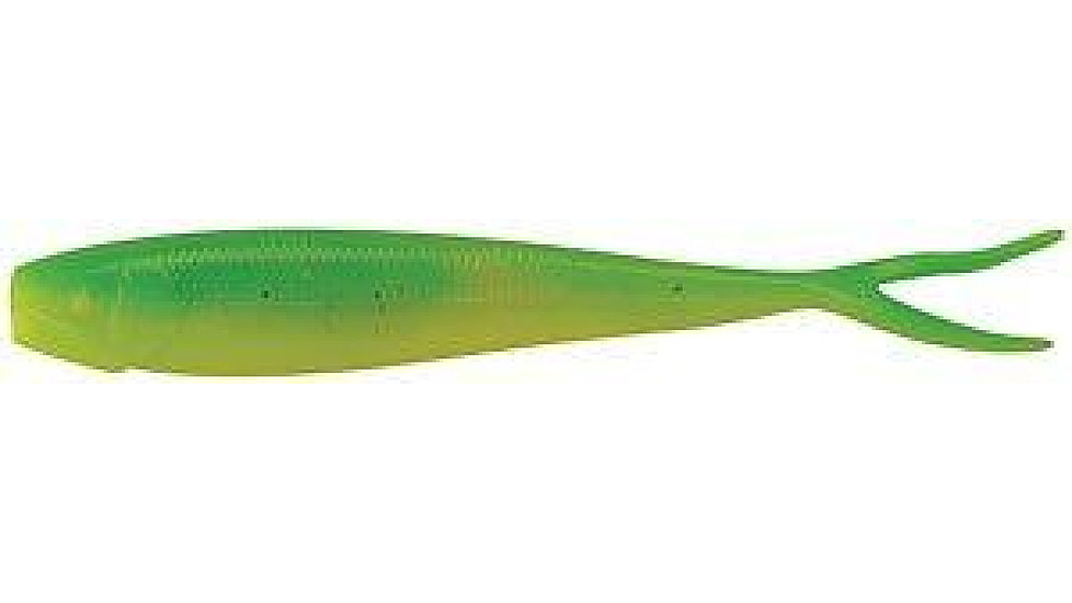 Berkley Gulp! Minnow Soft Bait, 4in, 8 Pack, Green Chartreuse, 1115863