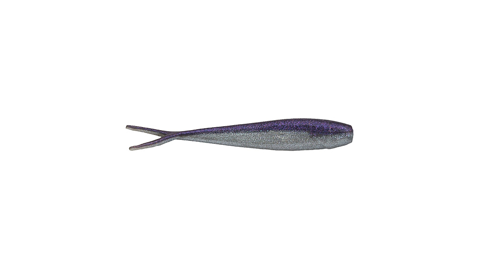 Berkley Gulp! Minnow Soft Bait, 4in, 8 Pack, Purple Shiner, 1564033