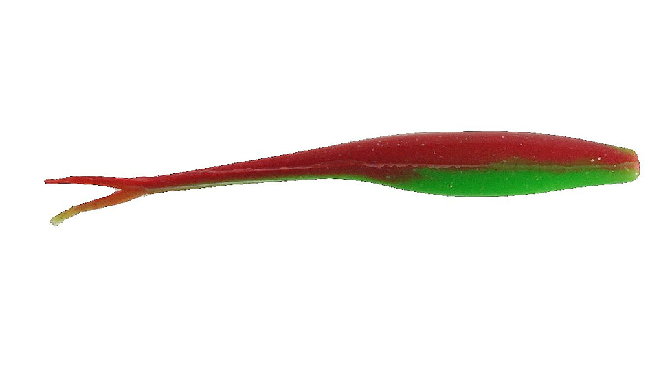 Berkley Gulp! Saltwater Jerk Shad Soft Bait Lures, 5in, 5 Pack, Nuclear Chicken, 1121794