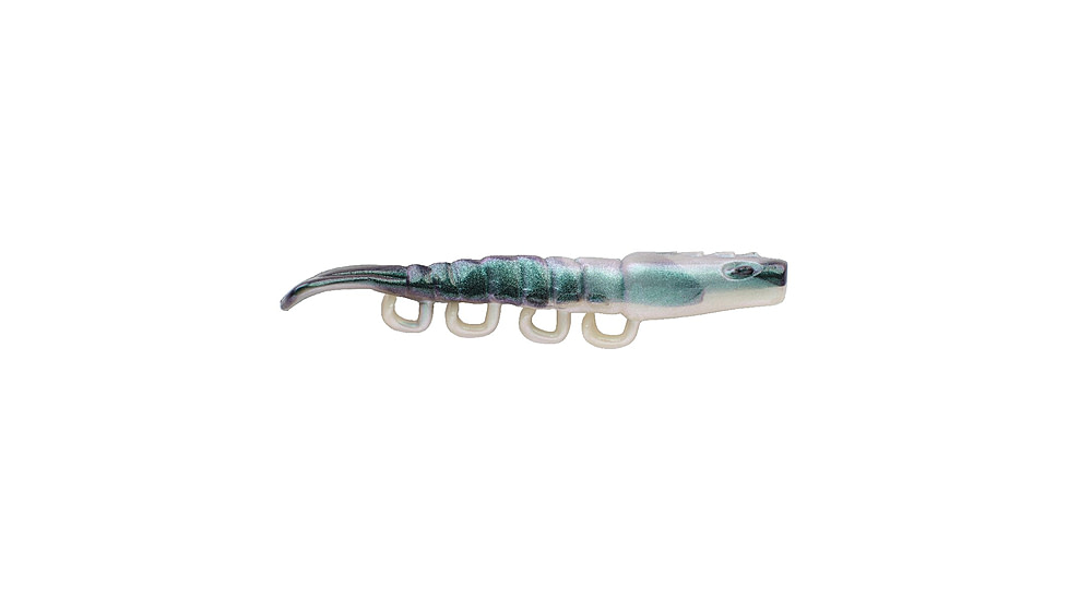 Berkley Gulp! Saltwater Turbo Shrimp Soft Bait, 3in, 6 Pack, Ocean Shift, 1637581