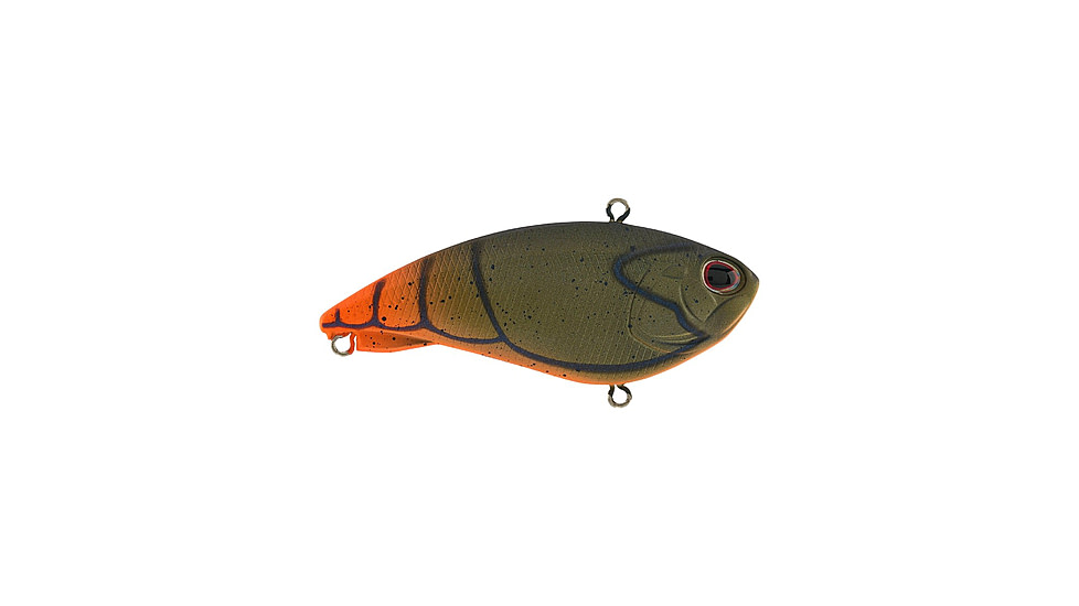 Berkley Jack Hard Baits, Firetail Green Craw, 6, 1624099