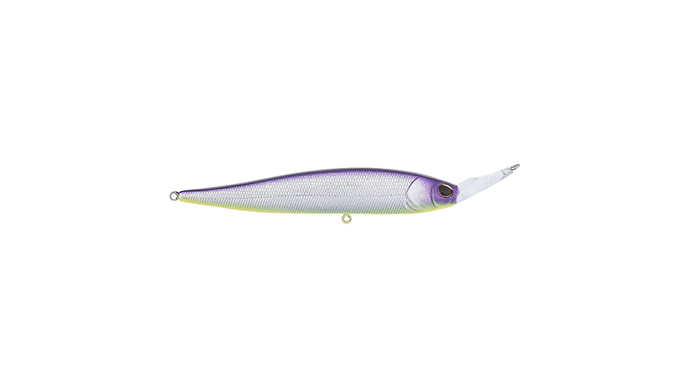 Berkley Krej Lures Jerkbait, Purple Slime, 100, 1635190